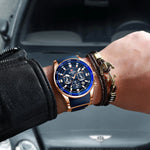 Men's REWARD Wrist Watch Luxury Quartz Waterproof