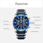 Men's REWARD Wrist Watch Luxury Quartz Waterproof