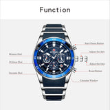 Men's REWARD Wrist Watch Luxury Quartz Waterproof