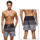 Men's DATIFER Swim Mesh Liner Polyester Quick Dry Print Toons/Graphic Board Shorts