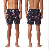 Men's DATIFER Swim Mesh Liner Polyester Quick Dry Print Toons/Graphic Board Shorts