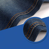 Men's Slim Fit Ripped Denim Shorts