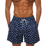 Men's DATIFER Swim Mesh Liner Polyester Quick Dry Print Toons/Graphic Board Shorts