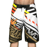 Men's Summer Surfwear Beach Shorts  Quick Dry Print Designs
