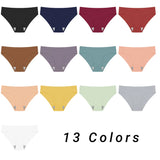 4PCS Set Women's Panties Silk Lingerie