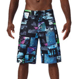 Men's Summer Surfwear Beach Shorts  Quick Dry Print Designs