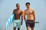 Men's DATIFER Swim Mesh Liner Polyester Quick Dry Print Toons/Graphic Board Shorts