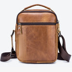 Genuine Leather Men's Shoulder/Crossbody Bag