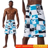 Men's Summer Surfwear Beach Shorts  Quick Dry Print Designs