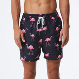 Men's DATIFER Swim Mesh Liner Polyester Quick Dry Print Toons/Graphic Board Shorts