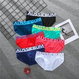 Aussiebum Men's Cotton Briefs Letter Low Waist 1Pc