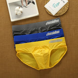 Men's Silk Low Waist Elastic Stereo Briefs AussieBum