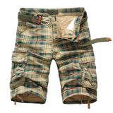Men's  Plaid Summer Breeches Shorts