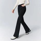 Women's Semir Casual Solid Color Flared Pants