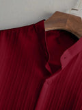 Men's Linen Striped Short-sleeved Shirt and Pants