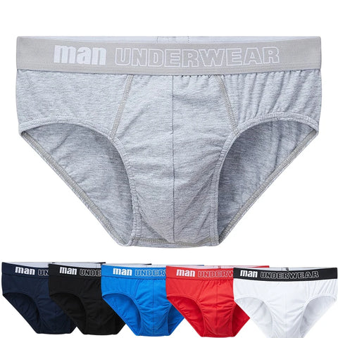 1Pc Men's Briefs Cotton