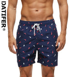 Men's DATIFER Swim Mesh Liner Polyester Quick Dry Print Toons/Graphic Board Shorts