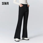 Women's Semir Casual Solid Color Flared Pants