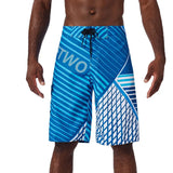 Men's Summer Surfwear Beach Shorts  Quick Dry Print Designs