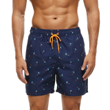 Men's DATIFER Swim Mesh Liner Polyester Quick Dry Print Toons/Graphic Board Shorts