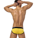 Men's Low Waist Breathable Briefs Mesh Qucik-Dry