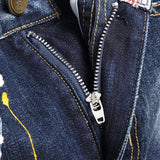 Retro Ripped Men's Denim Short