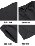 Summer Cotton Linen Breathable Beach 2-Pieces
